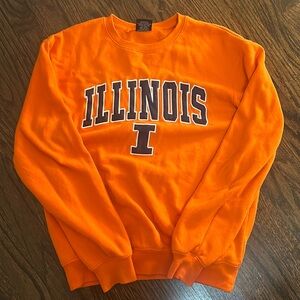 orange Illinois Crewneck
